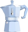 Bialetti Exclusive moka express 3 kopper 13 cl lys blå