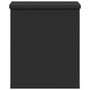  Oppbevaringsboks svart 30x35x35 cm konstruert tre