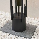Lucande Brienne sokkellampe av aluminium