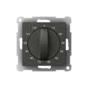 Schneider Electric Exxact Timer mekanisk, 0–120 mm Antrasitt, Strømbrytere & vegguttak