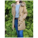 Blonde No.8 Dame Frakker Beige L,