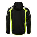 Top Swede 276 Svette, Sort/Fluoresant Yellow, 1 Stk ,SBG-276029005 XS
