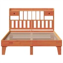  Sengeramme uten madrass voksbrun 140x200 cm heltre furu 8721158382849