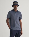 Kortermet piquéskjorte i regular fit PERSIAN BLUE XXL