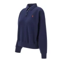 Polo Ralph Lauren Arctic Fleece Knt Sweatshirt   Navy   M