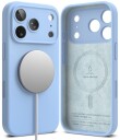 Ringke MagSafe-etui i silikon til iPhone 18 Pro Max Lyseblått
