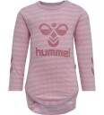 Hummel Body L/Æ hmlEsme Heather Rose 1 år 80 Langermet Body Rosa