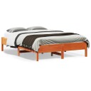  Sengeramme uten madrass voksbrun 120x190 cm heltre furu 8721012428836