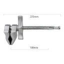 Kupo KCP-604 Super Viser Clamp End Jaw Klemme 10,5cm 16mm Baby Pin