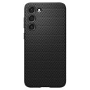 Spigen Liquid Air Deksel for Samsung Galaxy S23 - Matt Svart - TPU Mobildeksel