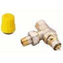 Danfoss RA-UR Vinkel radiatorventil 3/8" med forhåndsinnstilling