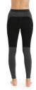 Icebreaker W Zoneknit 200 Leggings Ib/Clove/Silent Gold/Cb M
