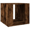 Nattbord røkt eik 41x40x36 cm konstruert tre 8720845667146