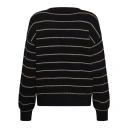 Kaffe Dame Strikkevarer Svart 2XL,
