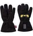 LEGO KIDSWEAR Lwasmus 600   Fleece Glove |Svart |146 152
