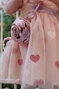 Konges Sløjd Rose Glitter Bag Glitter Rose