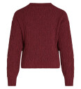 Tommy Hilfiger Genser Strikk Chenille Deep Rouge 10 år 140 Genser Lilla Rød