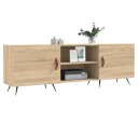 vidaXL TV-benk sonoma eik 150x30x50 cm konstruert tre 8720845426767