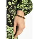 COACH ACCESSORIES Coach Signature C Hinged Bangle Bracelet |Guld |One Size