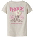 Name It T skjorte   NnfDartiana   Peyote melange   Name It   1 år (80)   T skjorte Beige Grå