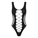 Body Svart Fishnet - One size