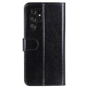 Samsung Galaxy S22 Ultra 5G Lommebok-deksel med Magnetisk Lukning Svart