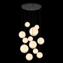 Unison GRAPPO Taklampe 12 Glass Opal G9