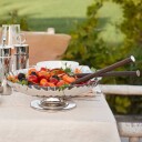 Jensen Bernadotte salatbestikk trehank 2 deler