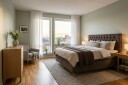 Hilton Lyx kontinentalseng 180x200 cm - Mørkebrun