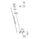Lampe Gras 302 L Taklampe Svart/Gul