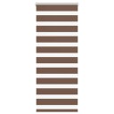  Sebragardin brun 65x150 cm stoff bredde 60,9 polyester