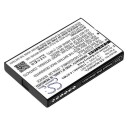 NEC UX5000 DG-12e batteri (1100 mAh 3.7 V, Sort)