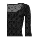 Marine Serre Dame Topper Svart M,