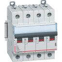 Legrand Automatsikring DX3 D 10A 4P, 4M, 6/10kA