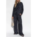 Tory Burch Dame Bukser Blå 2XS,