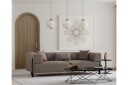 Gio 3 seters Sofa   Brun