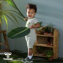 Grønn Stripete Hummel Alan Ls Bodysuit Heldress (68 / 6 mnd)