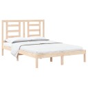 vidaXL Sengeramme heltre furu 140x200 cm