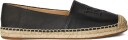 Lauren Ralph Lauren Cameryn Nappa Leather Espadrille   Black   42