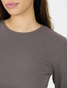Athlecia Lankae W L/S Tee - Brown - 40