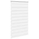 vidaXL Rullegardiner sebramønstret 100 x 175 cm hvit