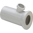 Tilkoblingsrør 250 x 50 mm Hvit