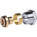 Danfoss Klemring Alu PEX G1/2A Ø16 til Hydraulikk