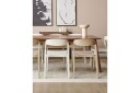 Matsalsstol Beliani Somers set om 2 Beige Beige -