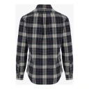 Polo Ralph Lauren Custom Fit Plaid Brushed Oxford Shirt   Navy   L