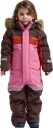 Didriksons Vinterdress   Bjärven   Shadow Brown   Didriksons   140   Vinterdress Brun Oransje Rosa