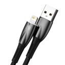 Baseus USB cable for Lightning Glimmer Series 2.4A 2m (Black)