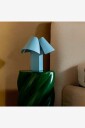 &k Amsterdam   Bordlampe Beln   Blå