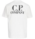 C.P. Company T skjorte   Gasbind White m. Trykk   C.P. Company   10 år 140   T skjorte   Hvit