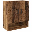  Veggskap Veggmontert Gammelt tre 60 x 31 x 70 cm Konstruert tre